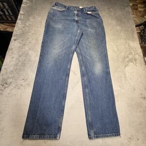 Eddie Bauer Jeans Mens 36x36 Blue Classic Fit Denim Medium Wash Straight Leg